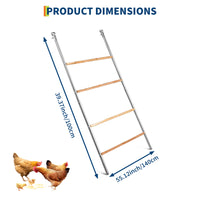 Garvee Professional Farm Chicken Coop System: Extra-Large Walk-In Poultry Run, Roll-Away Nesting Box, Climbing Gym, Cleaning spatula & High-Capacity Feeder - Comfort for 9+ Hens
