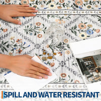 Garvee Grey Modern Foldable Area Rugs Vintage Striped Low Pile Carpet Indoor Living Room Bedroom 10x13ft