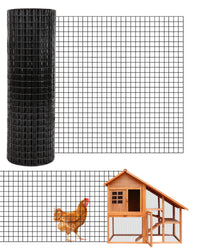 GARVEE 3'x100' Hex Mesh Fence - Galvanized Steel, Rust-Resistant w/Smooth Edges for Gardens & Coops (Small Animal Proof)