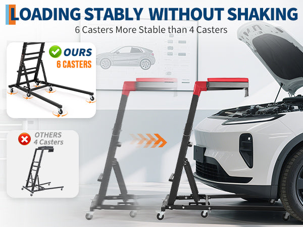 Engine Creeper Adjustable Features