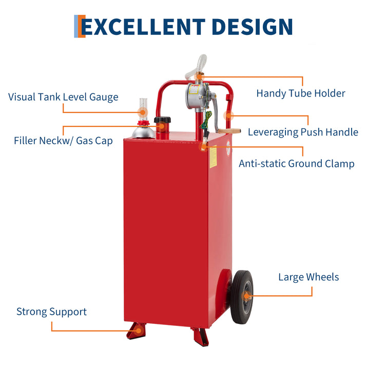 GARVEE Fuel Transfer Tank - Construction
