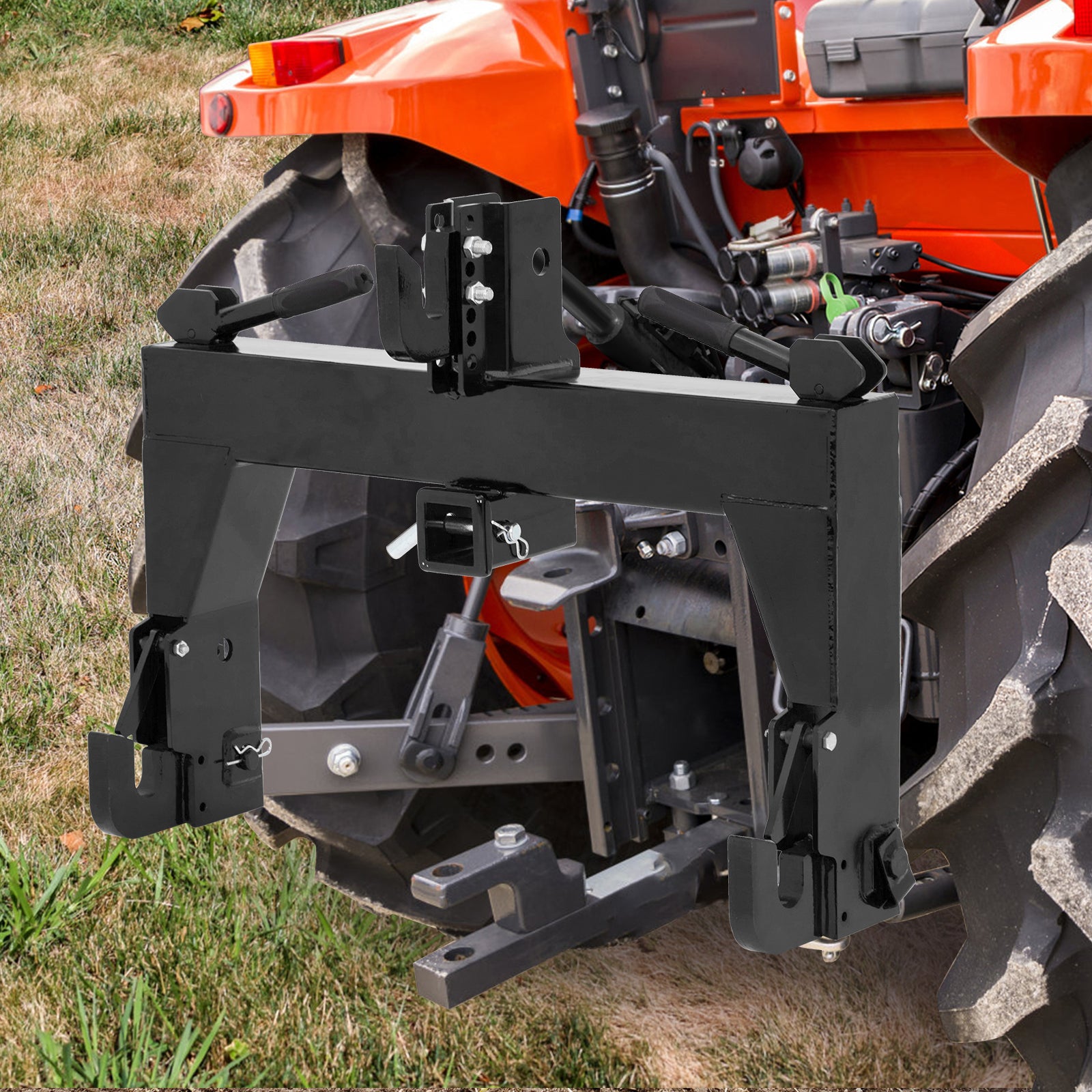 Garvee 3-Point Quick Hitch for Cat 0 & 1 Tractors, 3000 lbs Lift
