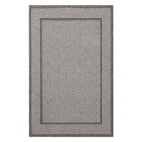 Garvee Indoor Area Rug Weather Resistant Easy to Clean Non Slip Stain Resistant Floor Mat for Dining Room Bedroom 5x7Ft Beige