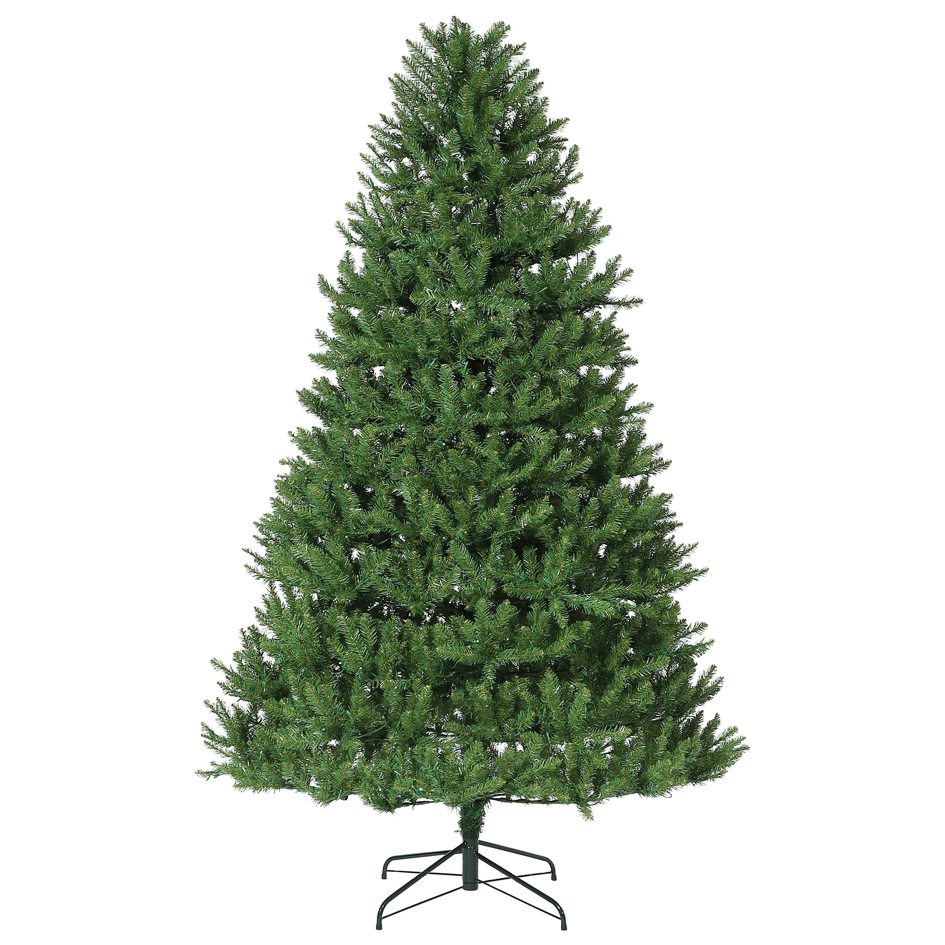 Garvee 6ft Artificial Christmas Tree, Realistic Full Shape Xmas Tree with 1584 Branch Tips, Fake Christmas Tree with Foldable Metal Base Stand, Home, Office, Party Decoration-Green