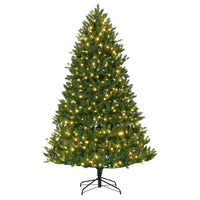 Garvee 4.5ft Artificial Christmas Tree, Realistic Full Shape Xmas Tree with 659 Branch Tips, Fake Christmas Tree with Foldable Metal Base Stand, Home, Office, Party Decoration-Green