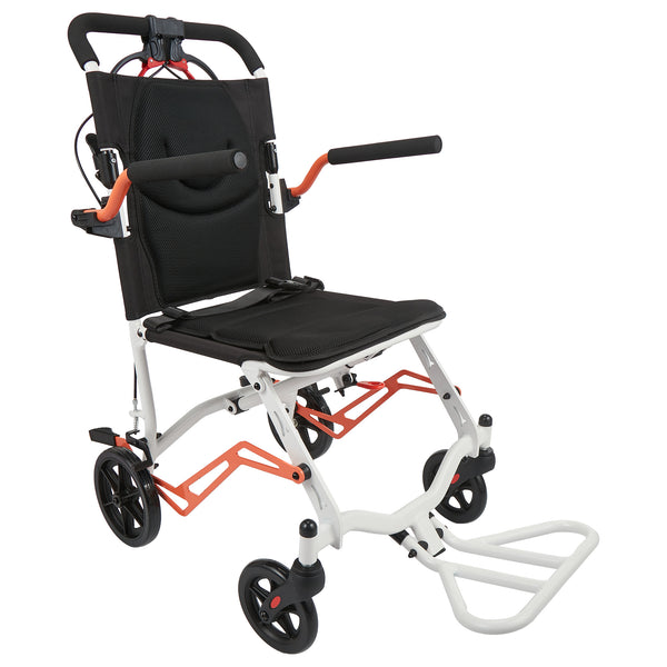 Garvee Ultra Lightweight Transport Wheelchair, Portable Folding