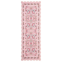 Garvee Floral Area Rug with Unique Shape - Rustic Natural Design Non-Slip Machine Washable Rug, Soft Bohemian Rug