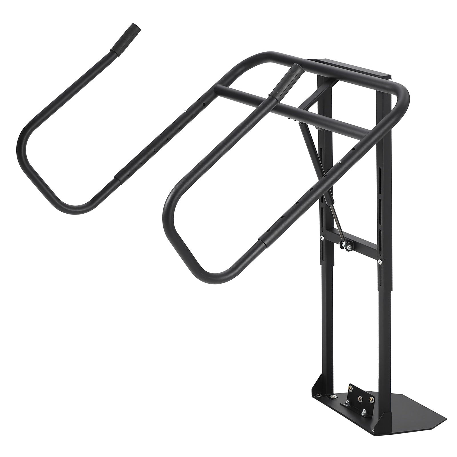 Garvee Hydraulic Metal Hot Tub Cover Lifter - Heavy-Duty Adjustable Spa Lid Remover - Global Undermount, No-Drill Install - Fits 32"–52", Single Gas Rod - Single Gas Rod Width 32"–52" Galvanized