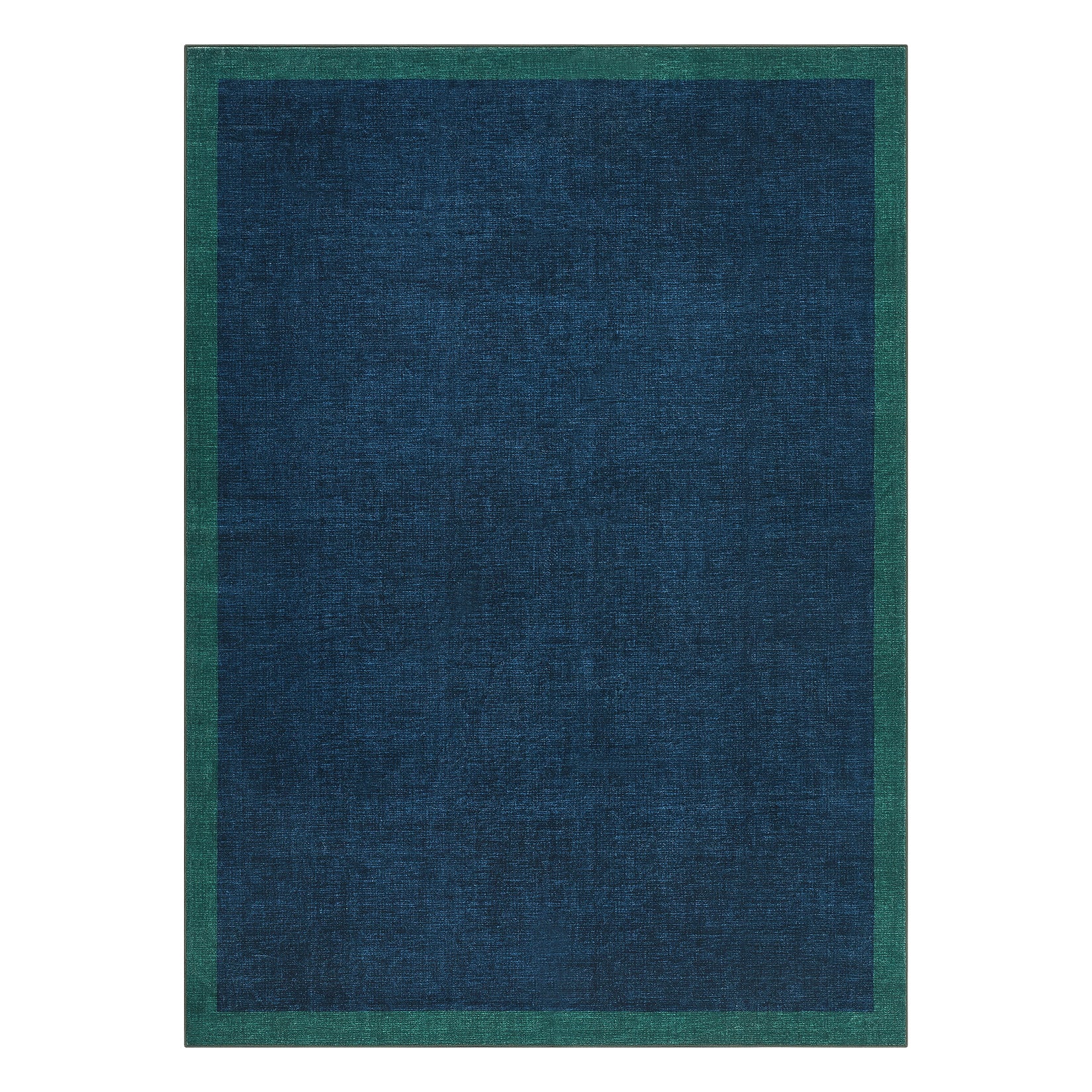 Garvee Washable Area Rug 5x7 Geometric Modern Ultra Soft Non Slip Carpet for Living Room Bedroom Blue Teal