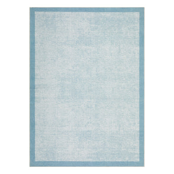 Garvee Large Area Rug 10x13 Washable Non Slip Modern Geometric Carpet Light Blue for Living Room Bedroom Dining Room
