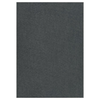 Garvee Large Washable Rug 9x12 Charcoal Modern Solid Rugs for Living Room and Bedroom Non Slip Ultra-Thin Foldable