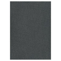 Garvee Woven Textured Area Rug 5x7 Washable Non Slip Non-Shedding Ultra-Thin Low Pile Carpet Charcoal for Living Room Bedroom Nursery Dining Room Office Dorm