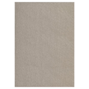 Garvee Large Washable Rug 9x12 Taupe Modern Solid Non-Slip Woven Textured Rug for Living Room Bedroom Office