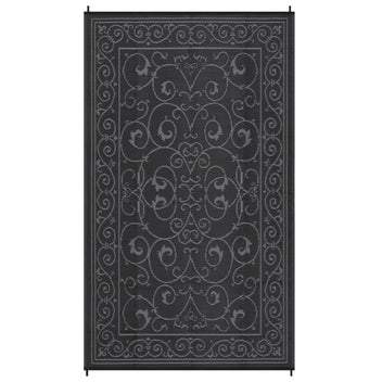 Garvee 9x12 Outdoor Rug Plastic Straw Waterproof Reversible Lightweight Foldable Patio Porch Backyard Camping