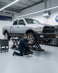 Garvee Heavy-Duty Portable Hydraulic Scissor Car Lift – 5000 lbs Capacity, Q235B Carbon Steel, Collapsible, Wheels, Adjustable, 26.8" Max Height – For Cars, SUVs, Light Trucks, Home Garage & Auto Repair – specs: 5000