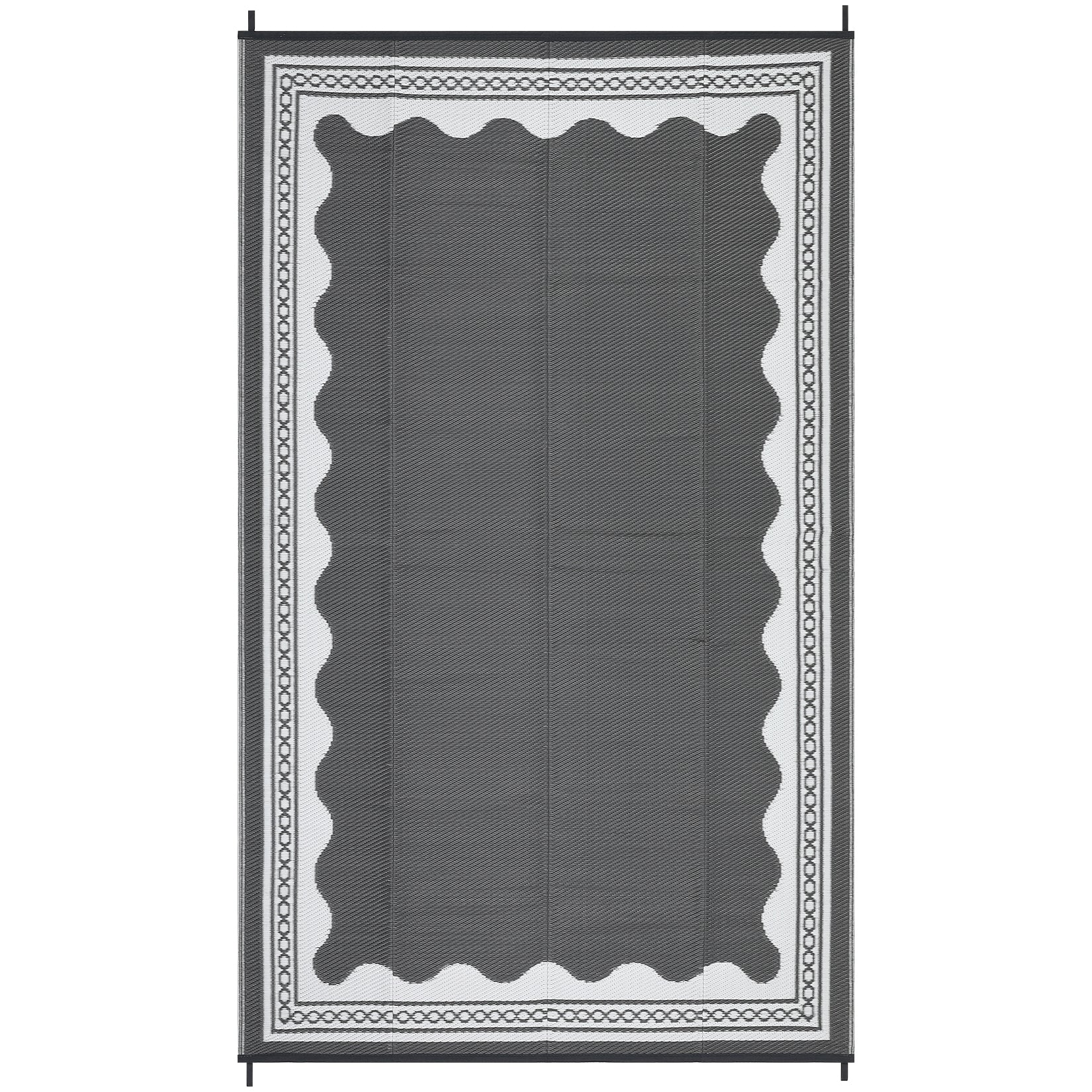 Garvee Outdoor Rug 10x20 Waterproof Reversible Plastic Straw Quick-Dry Stain-Resistant Lightweight Camping Picnic Patio Balcony