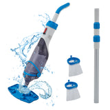 Garvee Cordless Pool Vacuum, 18.5 GPM Suction, 60 Min Runtime, Handheld Rechargeable Pool Cleaner with Telescopic Pole, Quick Charge for Above & Inground Pools, Spas & Hot Tubs