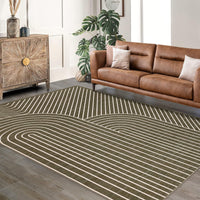 Garvee Washable Rug Low Pile Lightweight Indoor Area Rug with Non-Slip Backing for Living Room Bedroom Classroom Playroom