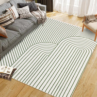 Garvee Large Washable Area Rug for Living Room Bedroom, Soft Non-Shedding Natural Accent Carpet, Neutral Color, Modern Low Pile
