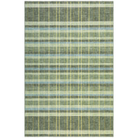Garvee Green 5x7 Area Rug Washable Geometric Plaid Rug Non Slip Low Pile for Living Room Bedroom Dining Office Large Home Decor