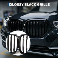 High-quality Glossy Black Grille for luxury car X5 G05 2018-2023, Compatible with XDrive40i/50i/45e/M50i, Front Exterior Accessory