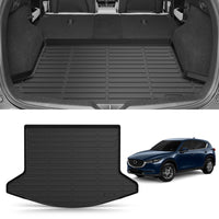 GARVEE Car Trunk Protector All-Weather Rear Cargo Area Mat Floor Mat for 2017-2022 Mazda CX-5