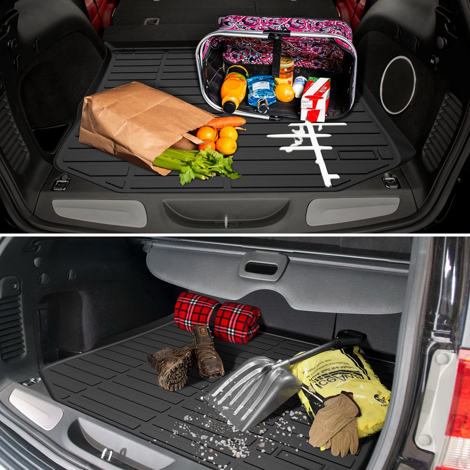 GARVEE Car Trunk Protector All-Weather Rear Cargo Area Mat Floor Mat for 2017-2022 Mazda CX-5