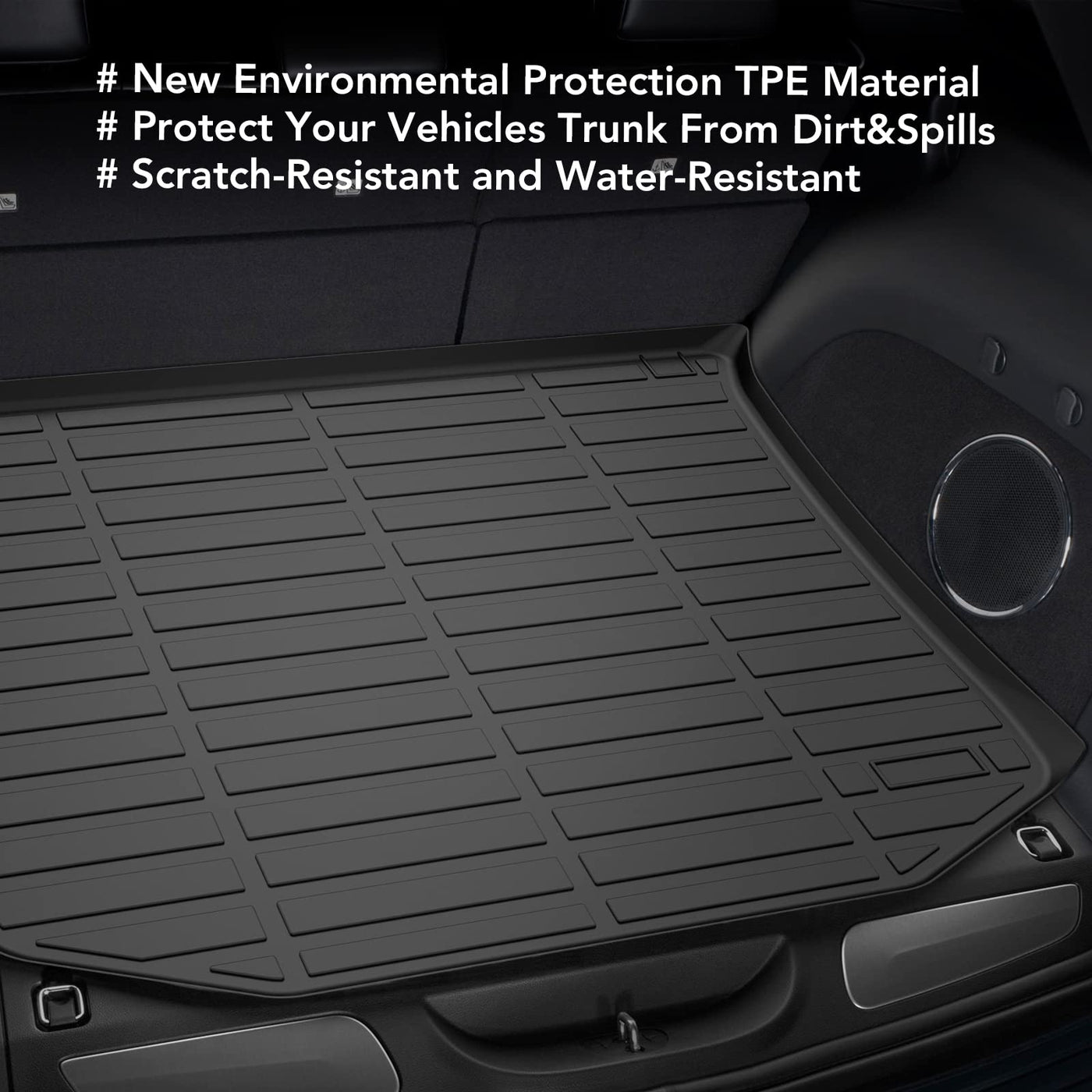 GARVEE Car Trunk Protector All-Weather Rear Cargo Area Mat Floor Mat for 2020-2023 Ford Escape