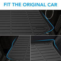 GARVEE Car Trunk Protector All-Weather Rear Cargo Area Mat Floor Mat for 2021-2023 Hyundai Santa Fe