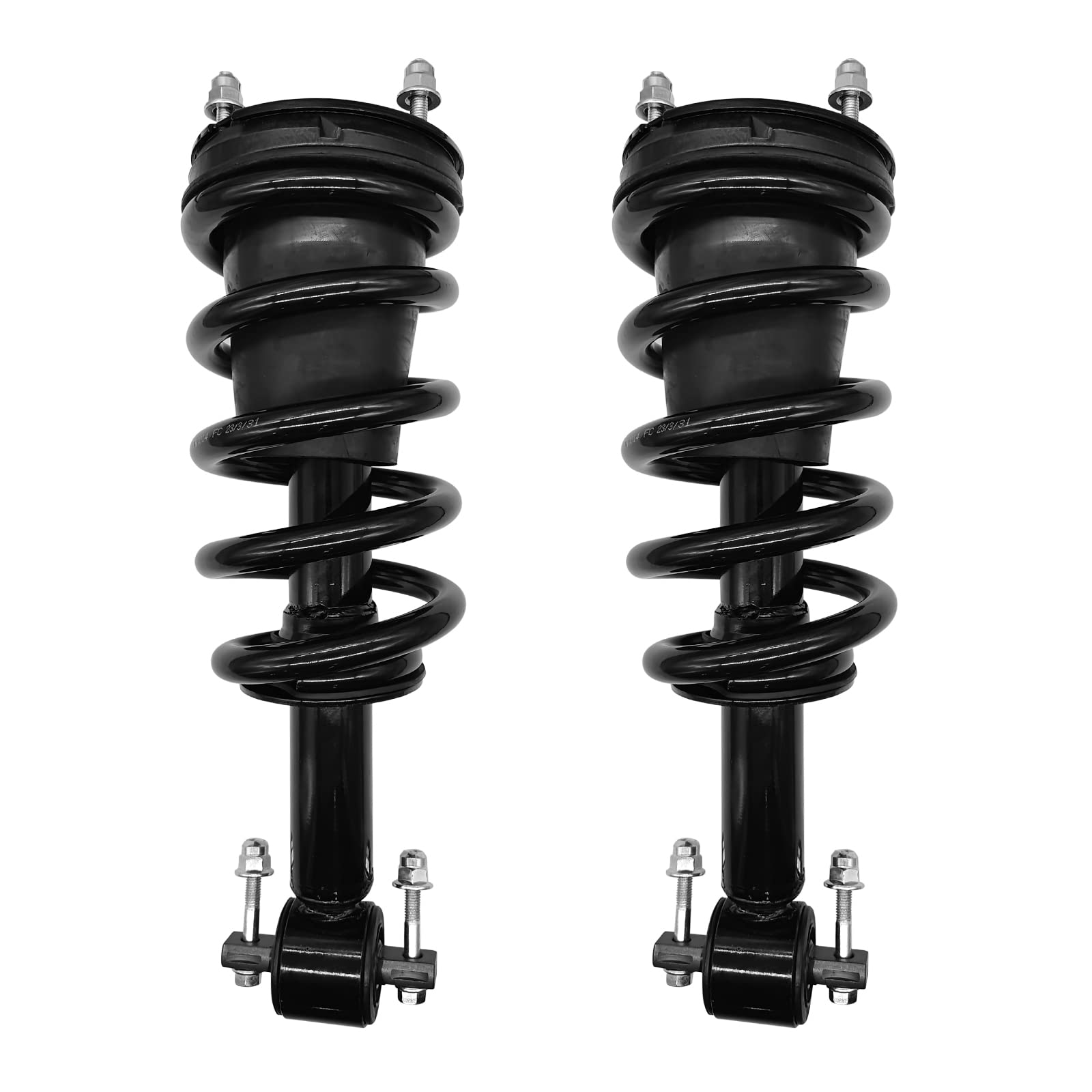 GARVEE Front Pair Complete Shock Strut Assembly compatible With 2007-2013 Silverado 1500 2007-2013 Sierra 1500-139104 139105