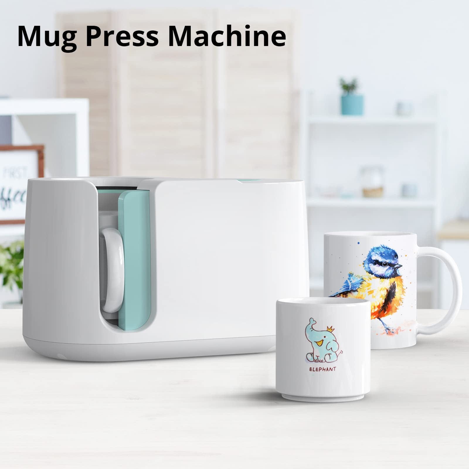 GARVEE Mug Press Machine Mug Heat Press for Sublimation of Coffee Mugs with One-Touch Setting