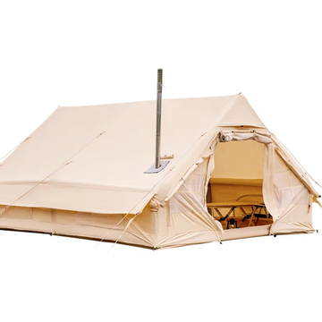 Garvee 6-8 Person Inflatable Camping Tent, Large Inflatable Tent House with Air Pump, Quick Assembly Luxury Camping Tent, Waterproof Oxford Fabric Suitable for All Seasons.