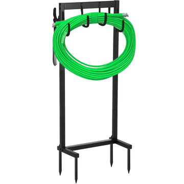 Garden Hose Holder Water Hose Holder with 6 Hooks - GARVEE
