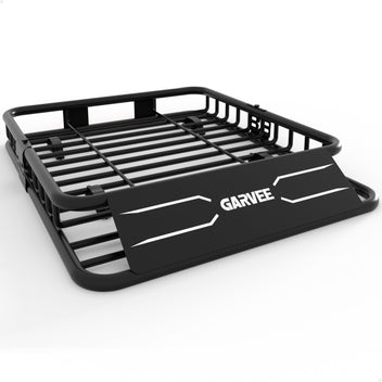 Garvee Spider 51"x 36"x 5" Roof Rack Basket Rooftop Cargo Carrier with Extension Black Car Top Luggage Holder Universal for SUV Cars