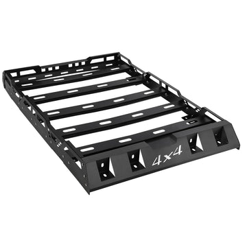 Garvee Heavy Duty Roof Rack Basket 63x43.3x5 Inch Anti-Rust Coating 220lbs Capacity SUV Truck Cars