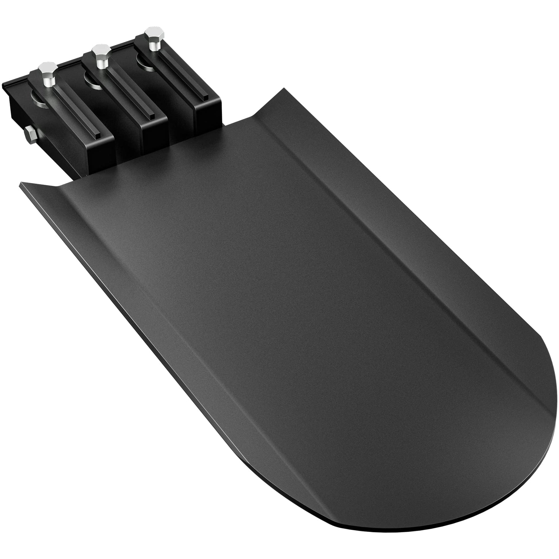 Garvee 46x19 Inch Clamp On Quick Spade Combo Bucket/Skid Steer Loader Fork, Attachment for Skid Steer, Tractor Bucket or Pallet Fork, Integrated Chain Hook, Dig Footings, Trenches & Stump Removal