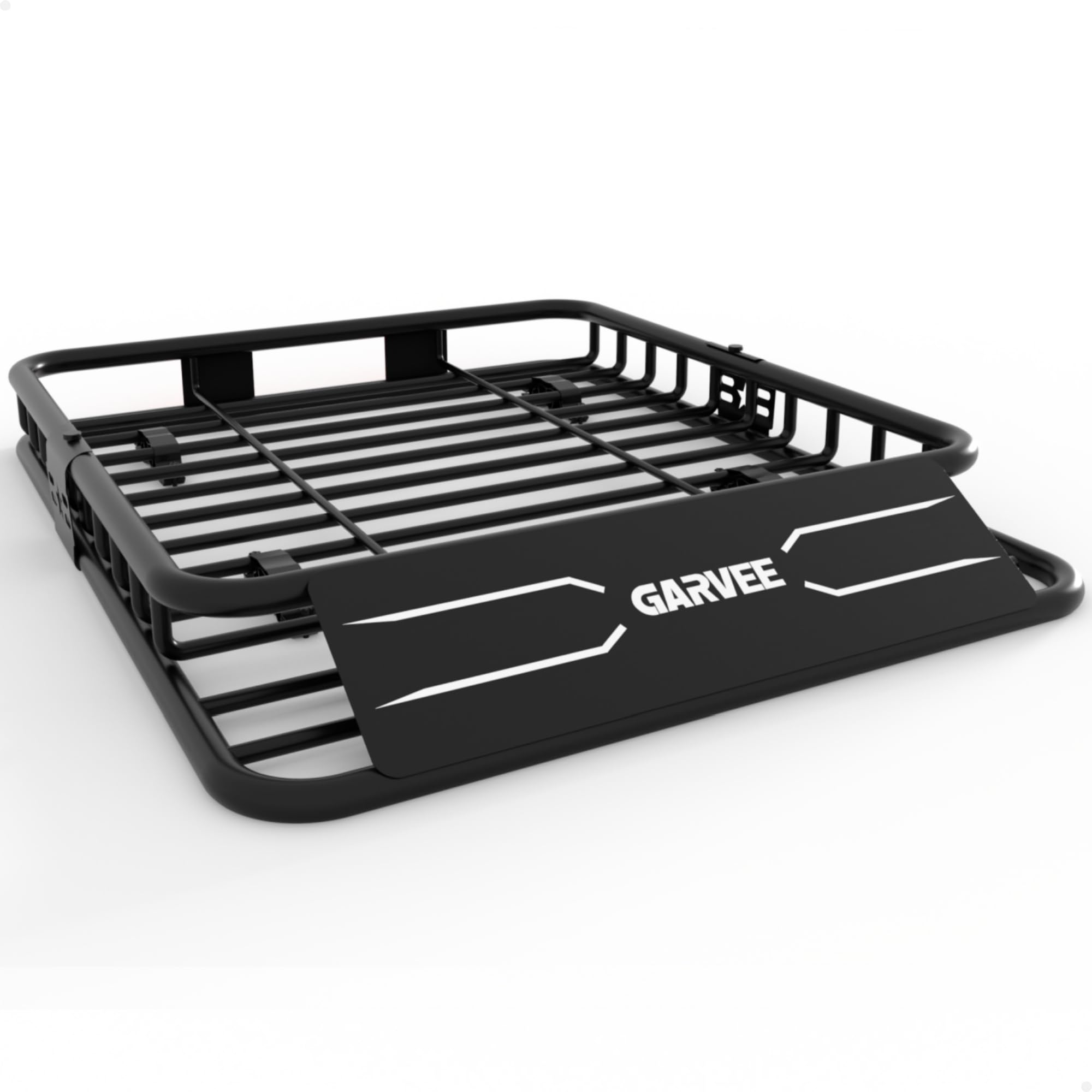 Garvee 49"x 36"x 5" Universal Roof Rack Carrier Basket, 200 LBS Capacity, Heavy Duty Rooftop Cargo Rack, for SUVs, Trucks, Vehicles, Spider, Black