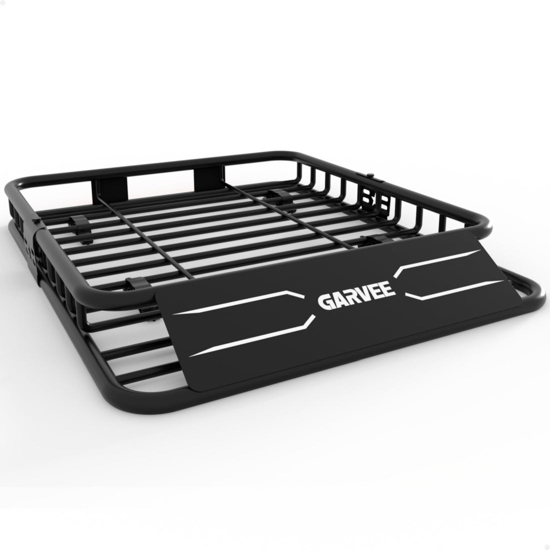 Garvee 49"x 36"x 5" Universal Roof Rack Carrier Basket, 200 LBS Capacity, Heavy Duty Rooftop Cargo Rack, for SUVs, Trucks, Vehicles, Spider, Black