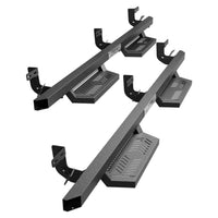 Garvee Running Boards for 2005-2022 Toyota Tacoma Double Cab 450LB Load Capacity Non-Slip Powder Coated Carbon Steel Off-Road Rock Sliders