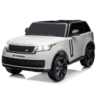 Garvee Ride - P Series: 24V 2-Seater Land Rover Ride-On Car For age 3+, With MP3, 3 Speeds, Remote Control, LED, 4-Wheel Suspension - White