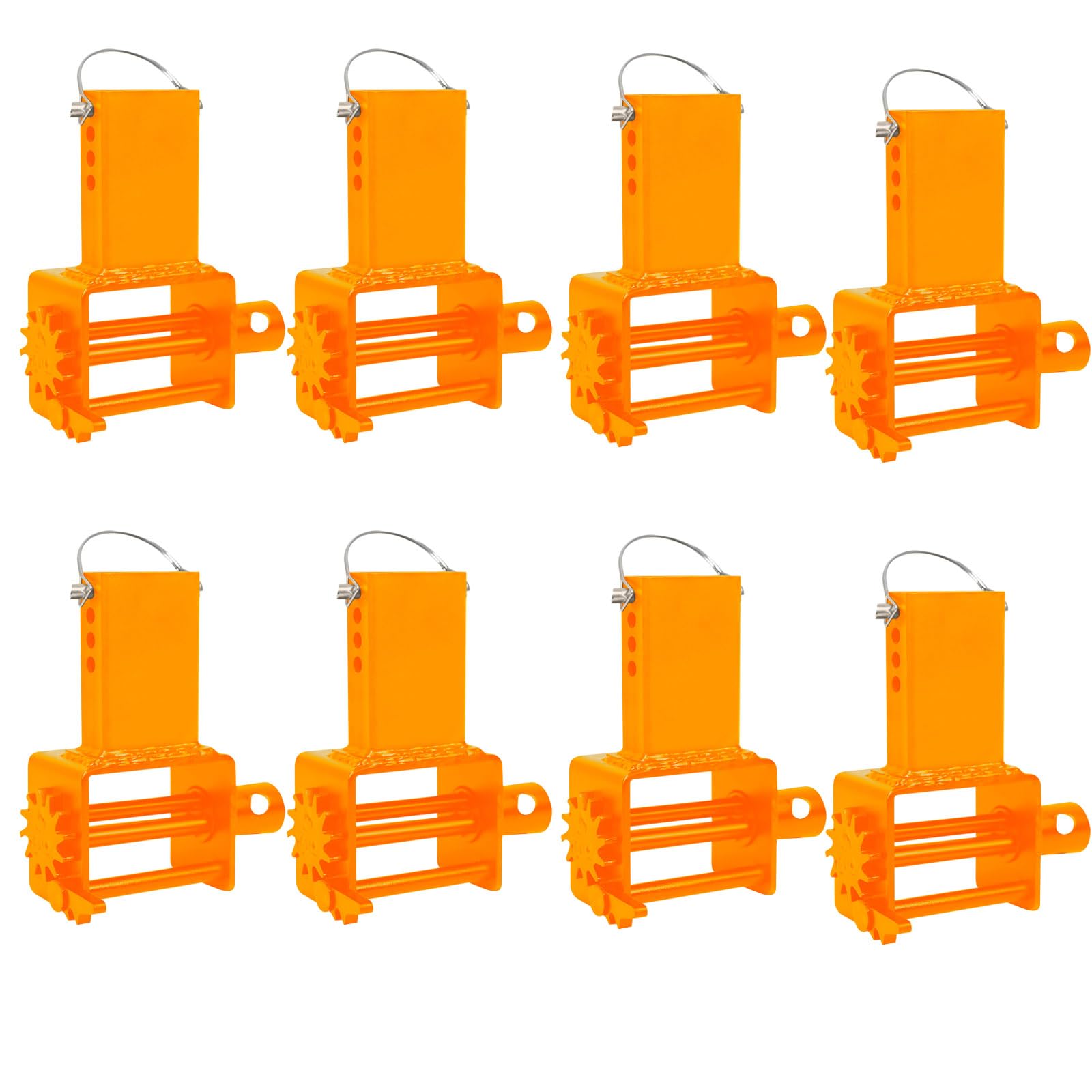 Garvee Trailer Stake Pocket Winch, Heavy Duty Winch, Flatbed Trailer Trucks, 16200 Lbs Capacity, Orange