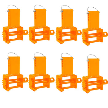 Garvee Trailer Stake Pocket Winch, Heavy Duty Winch, Flatbed Trailer Trucks, 16200 Lbs Capacity, Orange