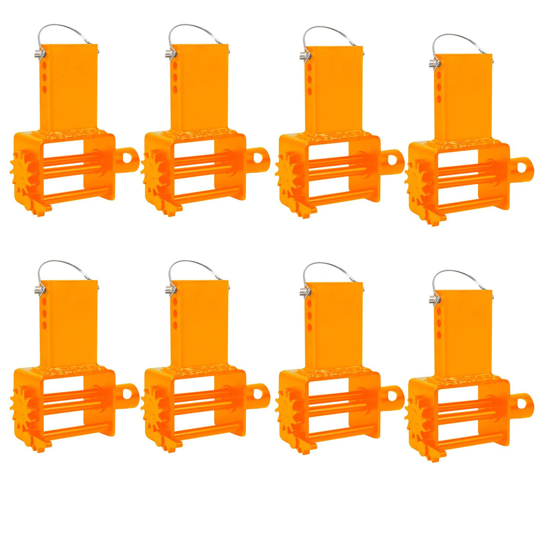 Garvee Trailer Stake Pocket Winch, Heavy Duty Winch, Flatbed Trailer Trucks, 16200 Lbs Capacity, Orange