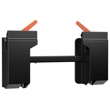 Garvee Universal Adjustable Skid Steer Adapter Quick Attach Tach Attachment Conversion Plate Adapter Compatible for Bobcat Kubota