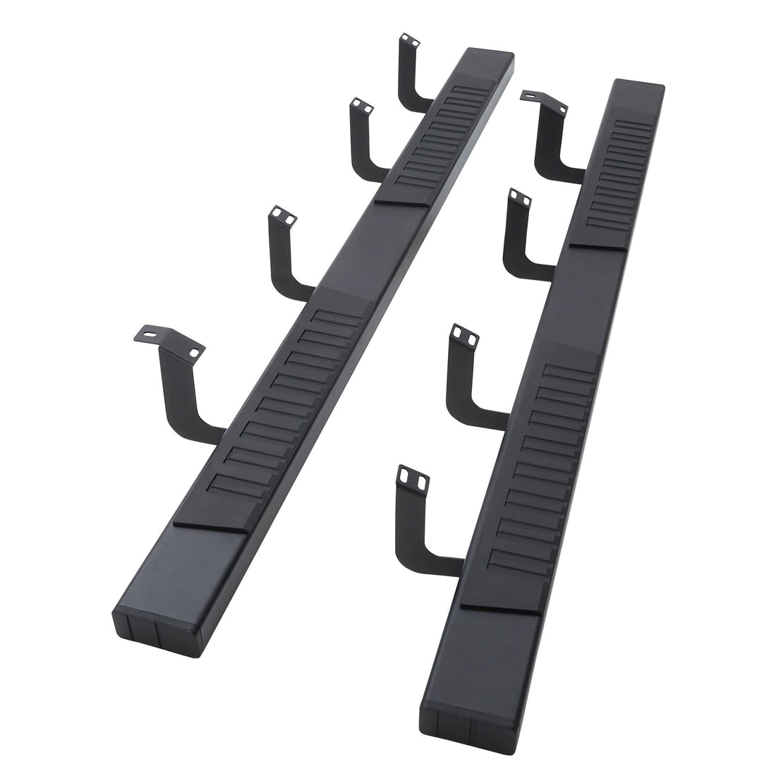 Garvee 6" Wide Running Boards for 2007-2018 Silverado 1500 Crew cab, Stainless Steel Side Steps Nerf Bars