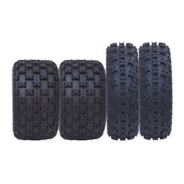 Garvee Set Of 4 ATV UTV All-Terrain Tires 23x7-10 Front 20x10-9 Rear 6-Ply Tubeless