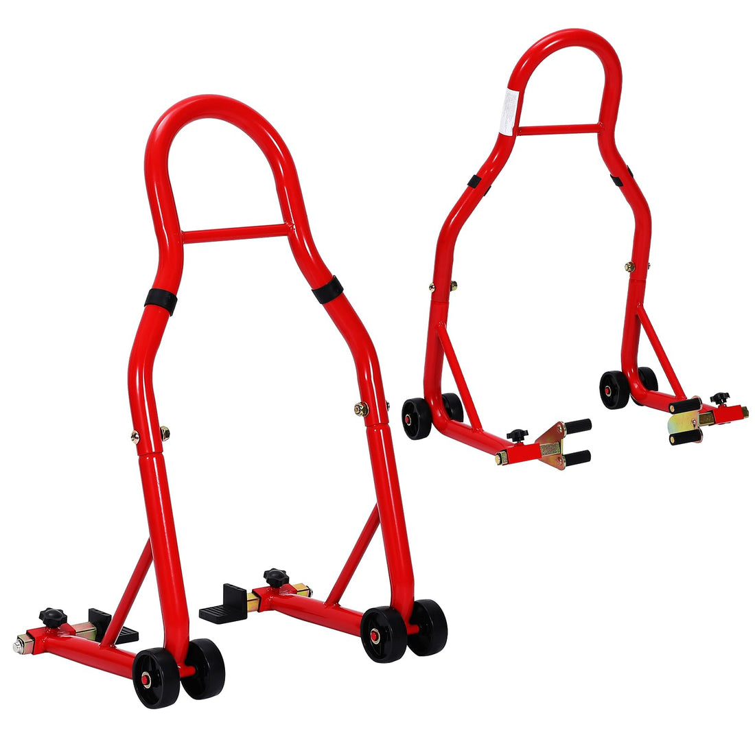 Universal Adjustable Motorcycle Lift Stand Adapter - Fits Front Or Rear - A-PRO