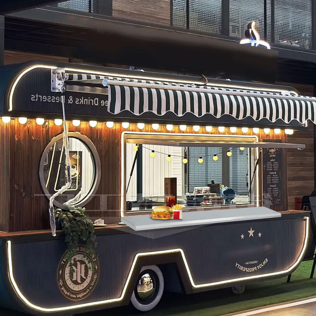 Garvee Folding Concession Shelf 72" x 12" - 304 Stainless Steel, Wall Mount, Drop Down, for Food Truck, BBQ, Restaurant