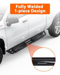 Garvee Heavy-Duty Running Boards, Durable Non-Slip Side Steps for 2015-2025 Chevrolet Colorado Crew Cab, Easy Installation