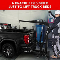Garvee Truck Bed Lifter Box, Heavy-Duty Lift Support for Pickup Trucks, 800 lbs Weight Capacity, Ideal for Truck Beds, Black